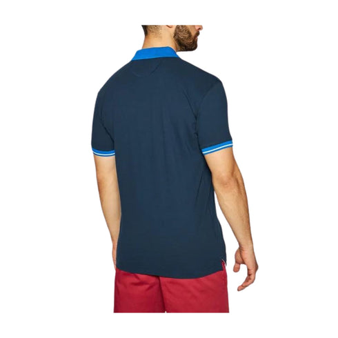 La Martina Polo Polo Uomo slim con contrasti Blu navy P24 - LA MARTINAYMP005PK001 - 07017 - M - Francavilla Moda